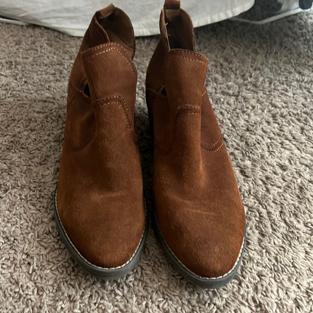 brown booties